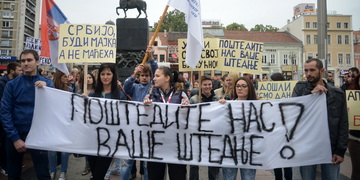 U Beogradu, Novom Sadu i Kosovskoj Mitrovici: Studentski protesti